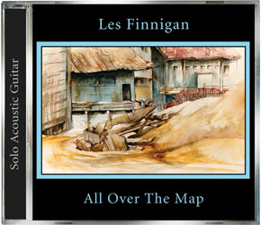 Les Finnigan - All Over The Map - Acoustic Guitar Album - CD, MP3
